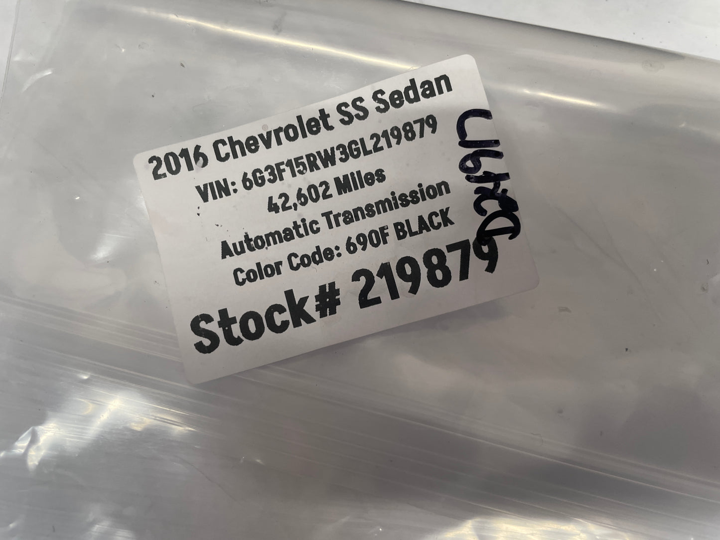 2016 Chevrolet SS Sedan Rearview Mirror Camera Cover Bezel Trim Molding OEM - Day's Parts Yard