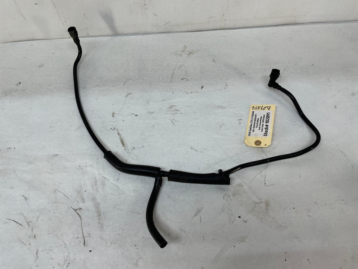 2010 Cadillac CTS-V Sedan Engine Motor PCV Line Hose Tube OEM