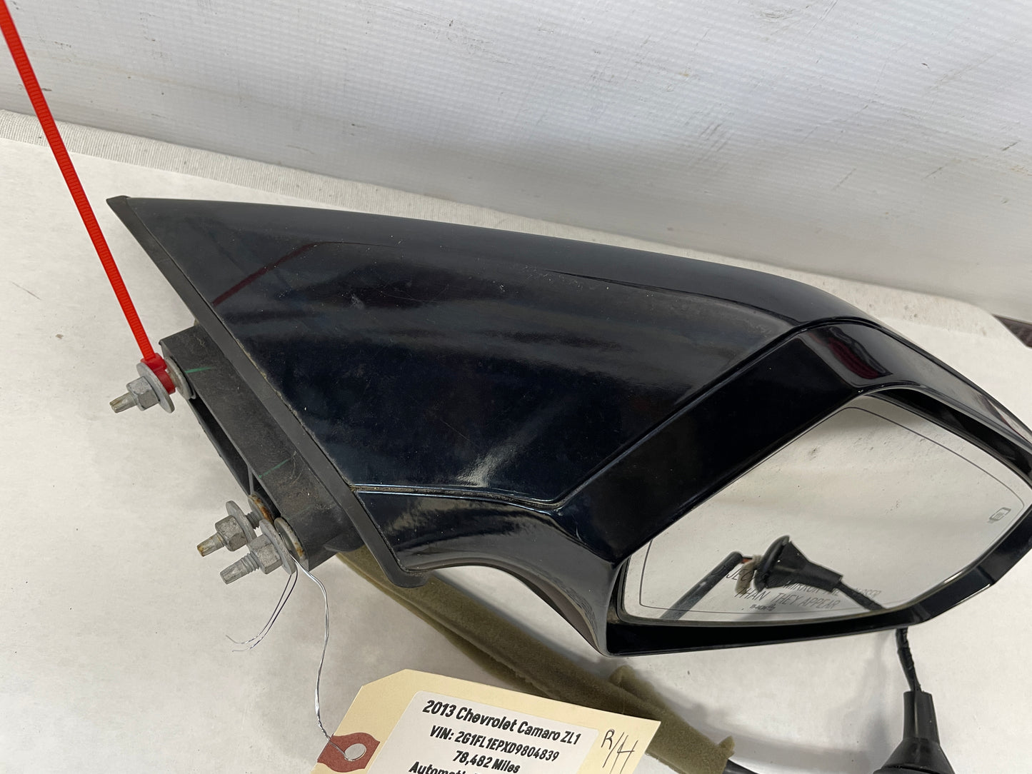 2013 Chevy Camaro ZL1 RH Passenger Exterior Door Mirror OEM - Day's Parts Yard