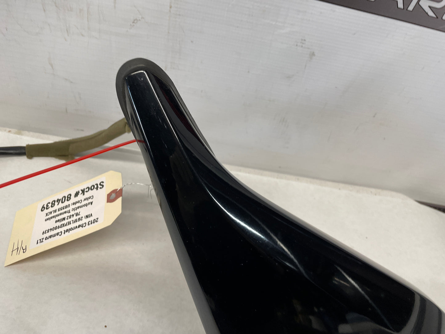 2013 Chevy Camaro ZL1 RH Passenger Exterior Door Mirror OEM - Day's Parts Yard