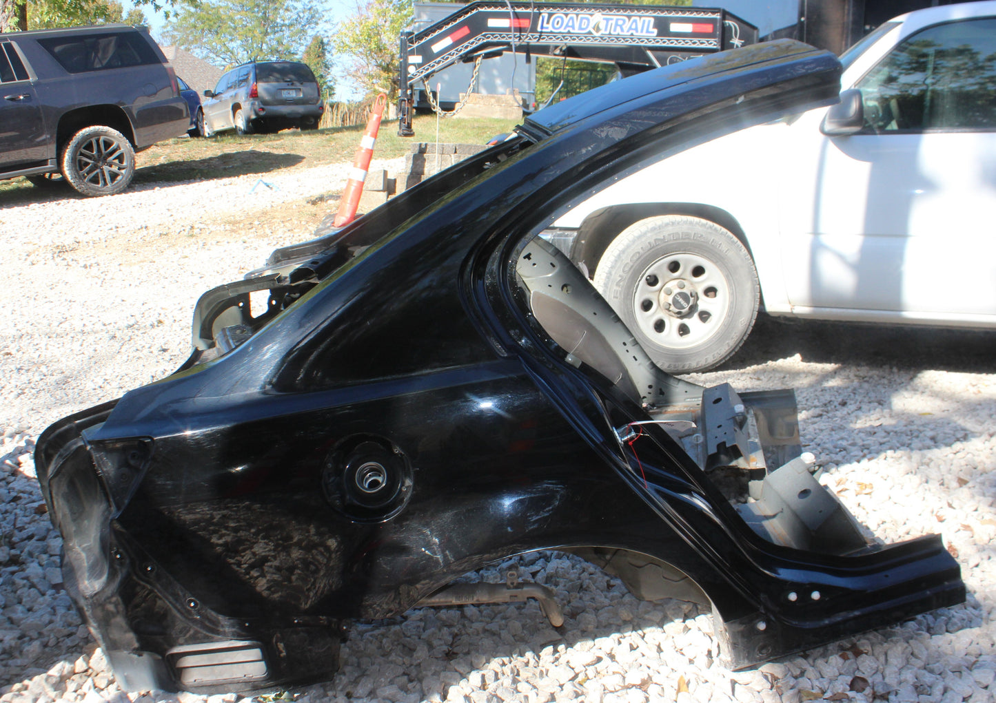2015 Chevrolet SS Sedan RH Passenger Quarter Panel Black OEM - Day's Parts Yard