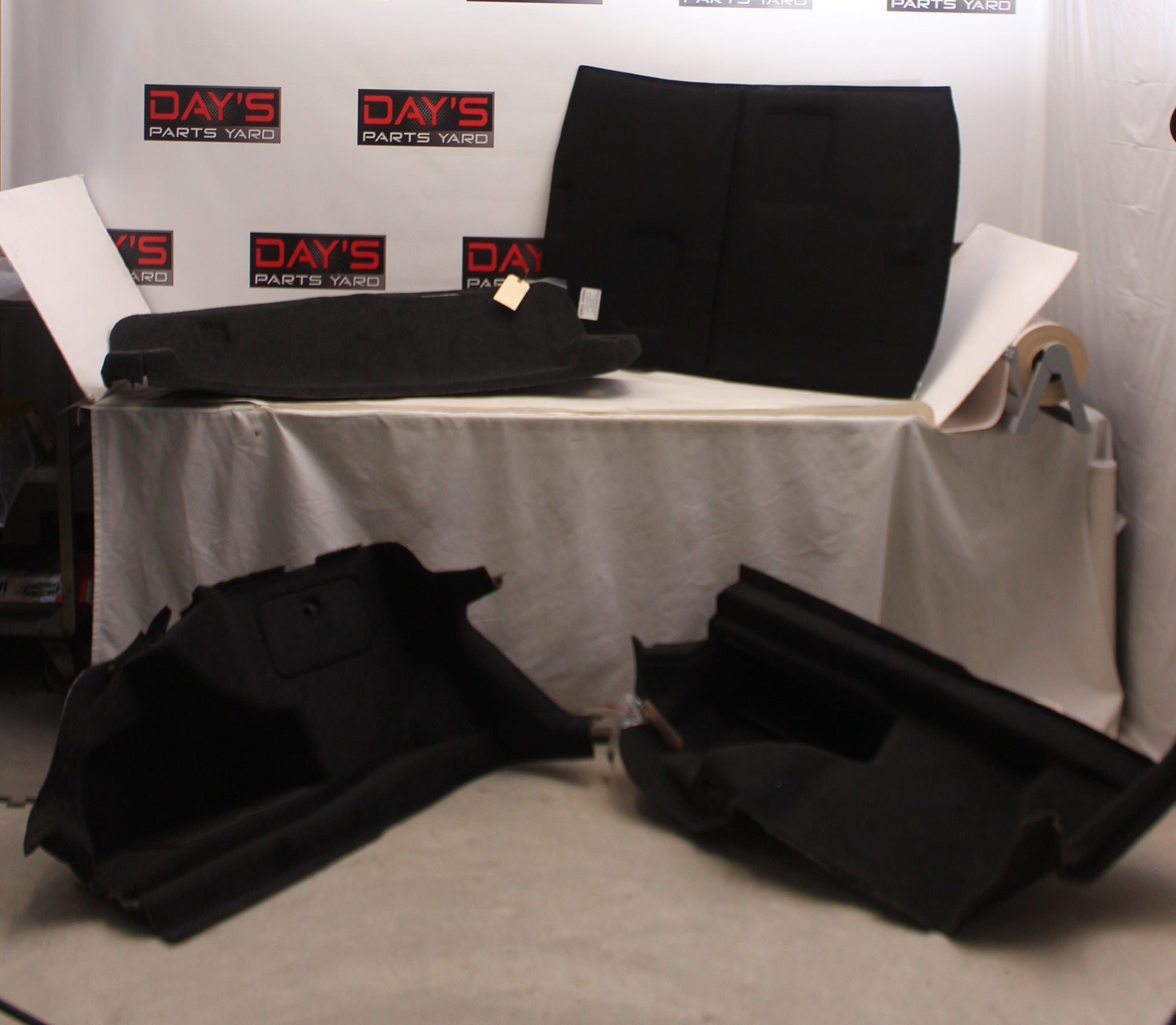 2018 Cadillac CTS-V Trunk Panel Carpet Trim 4pc OEM - Day's Parts Yard