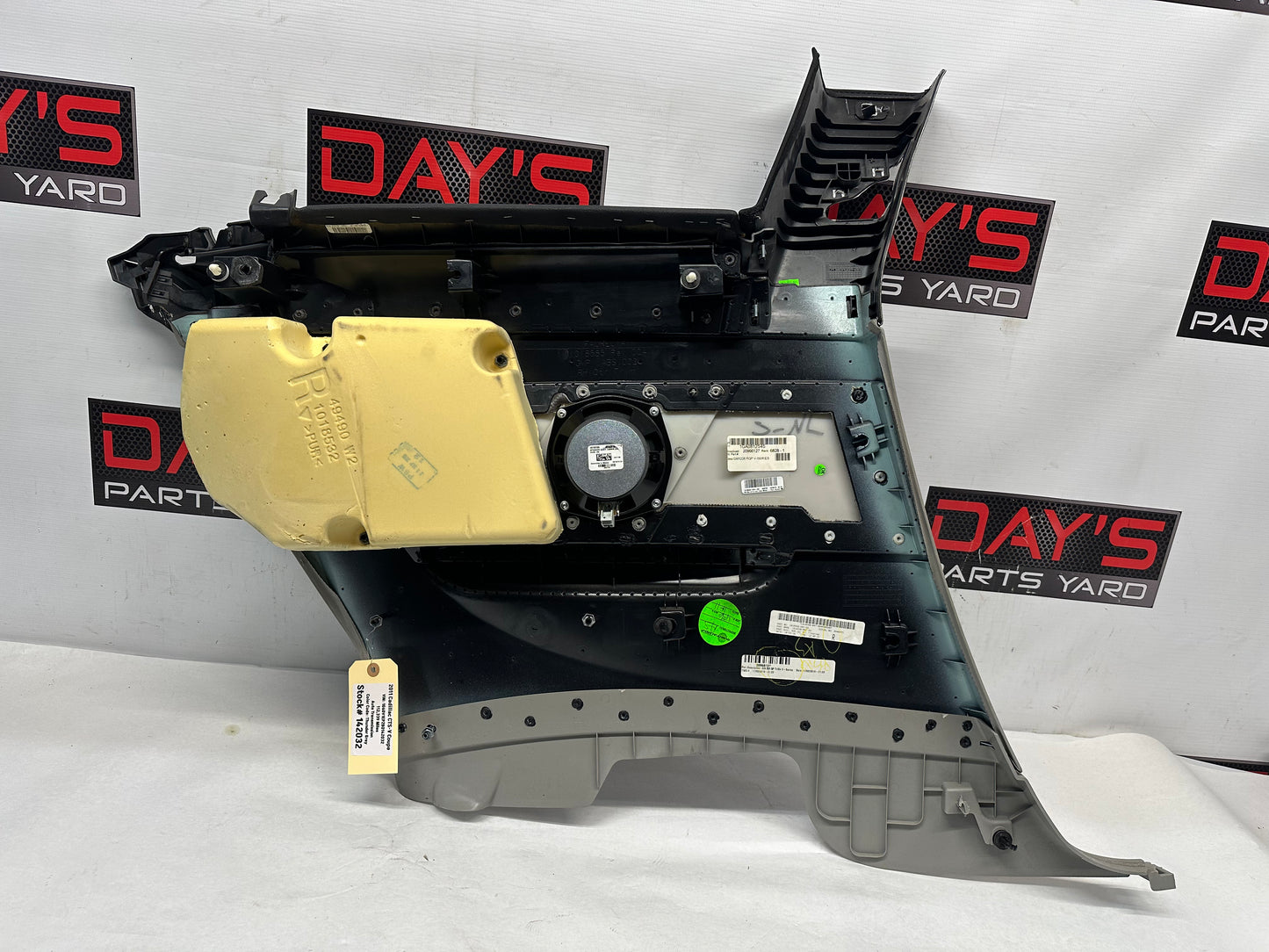 2011 Cadillac CTS-V Coupe RH Passenger Rear Quarter Door Panel Titanium OEM - Day's Parts Yard