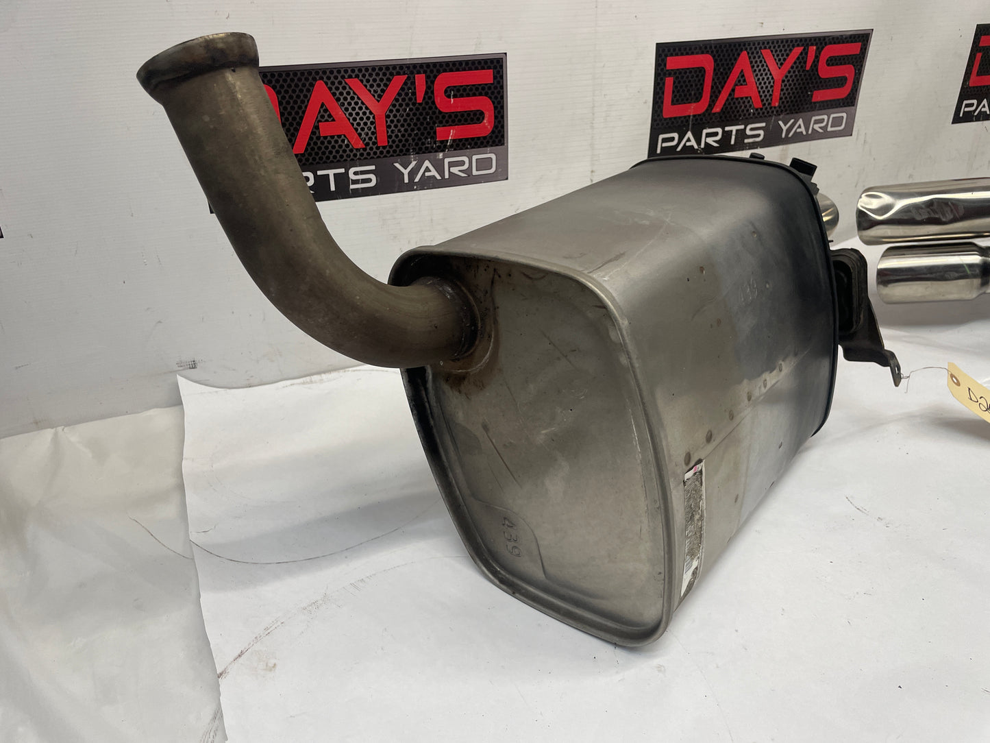 2016 Chevy SS Sedan Factory OEM Bi Mode RH & LH Exhaust Mufflers OEM - Day's Parts Yard