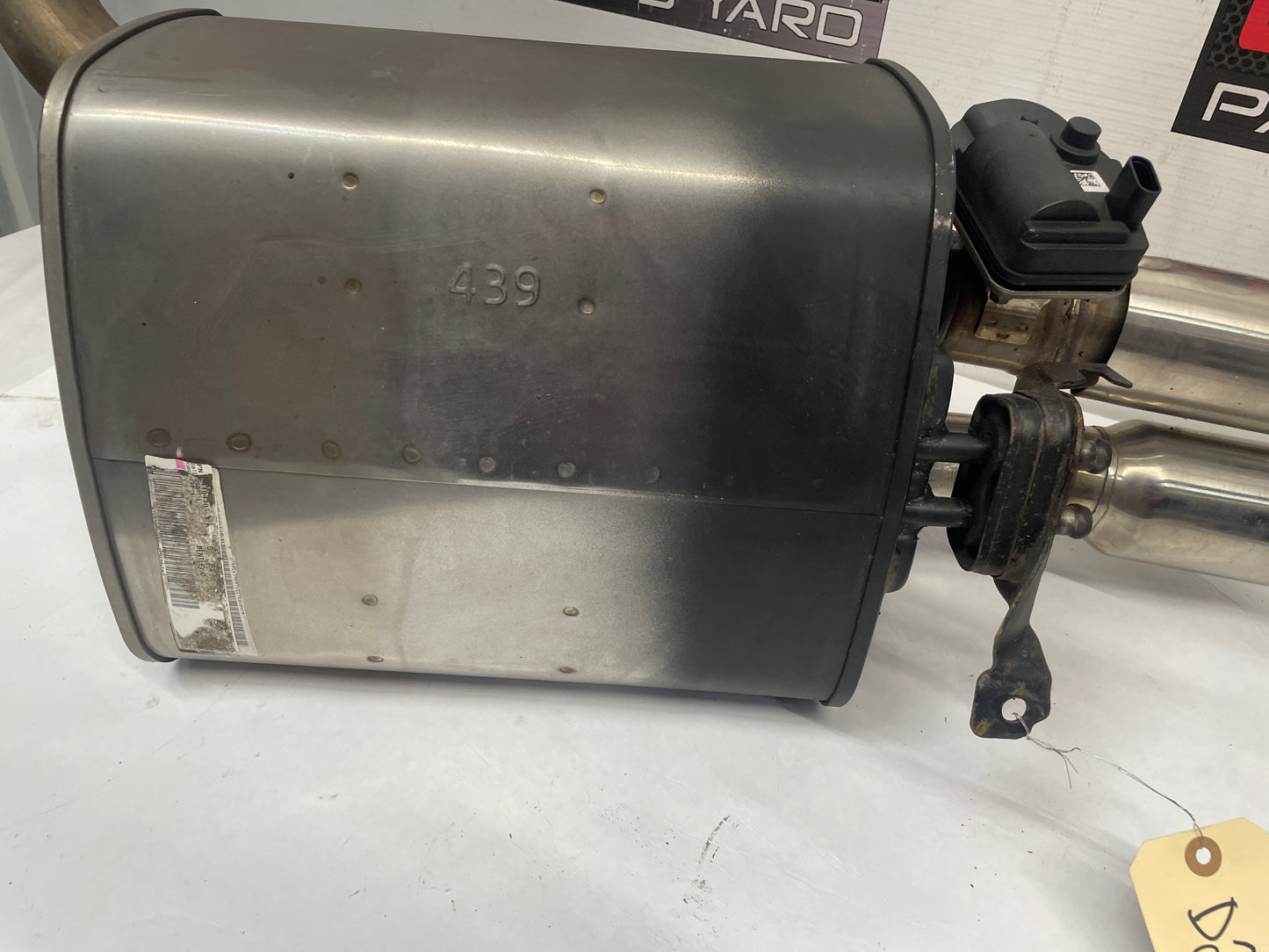 2016 Chevy SS Sedan Factory OEM Bi Mode RH & LH Exhaust Mufflers OEM - Day's Parts Yard
