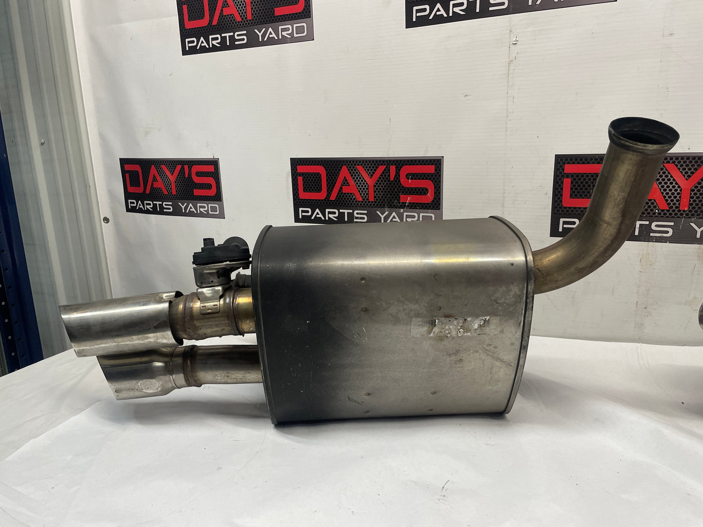 2016 Chevy SS Sedan Factory OEM Bi Mode RH & LH Exhaust Mufflers OEM - Day's Parts Yard