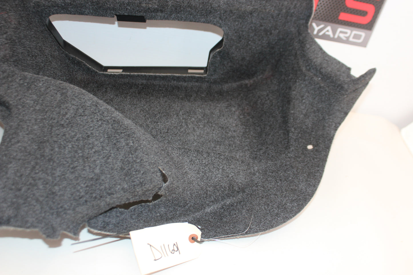 2016 Cadillac CTS-V RH Passenger Trunk Interior Quarter Panel Trim Carpet OEM - Day's Parts Yard