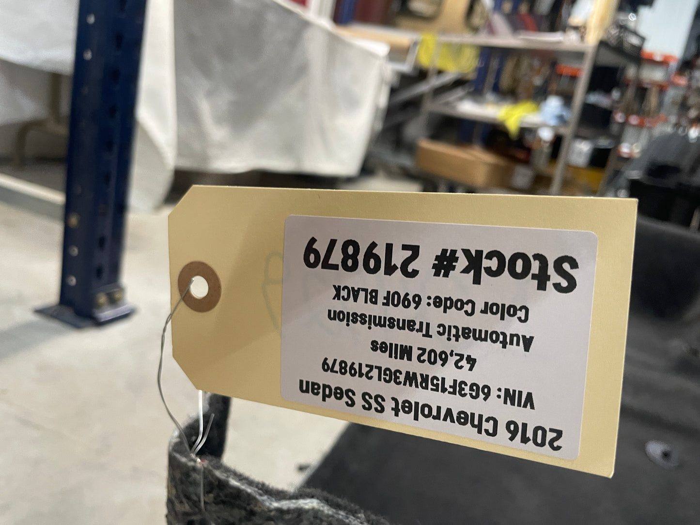 2016 Chevy SS Sedan Complete Floor Carpet OEM - Day's Parts Yard