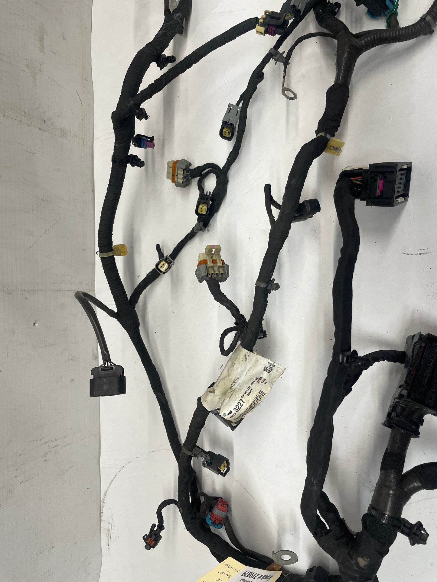 2016 Chevy SS Sedan Engine Motor Automatic Transmission Wire Wiring Harness OEM - Day's Parts Yard