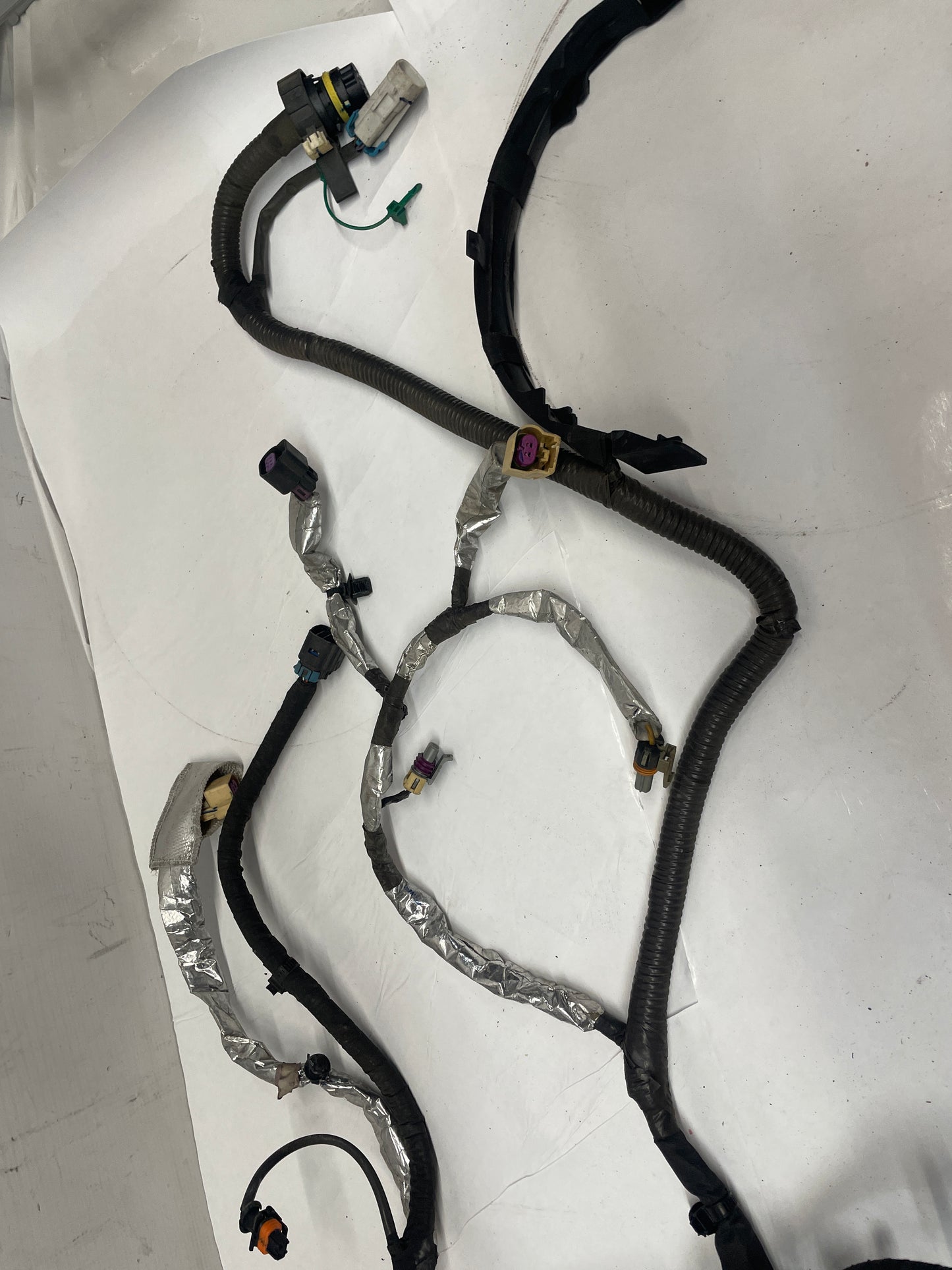 2016 Chevy SS Sedan Engine Motor Automatic Transmission Wire Wiring Harness OEM - Day's Parts Yard