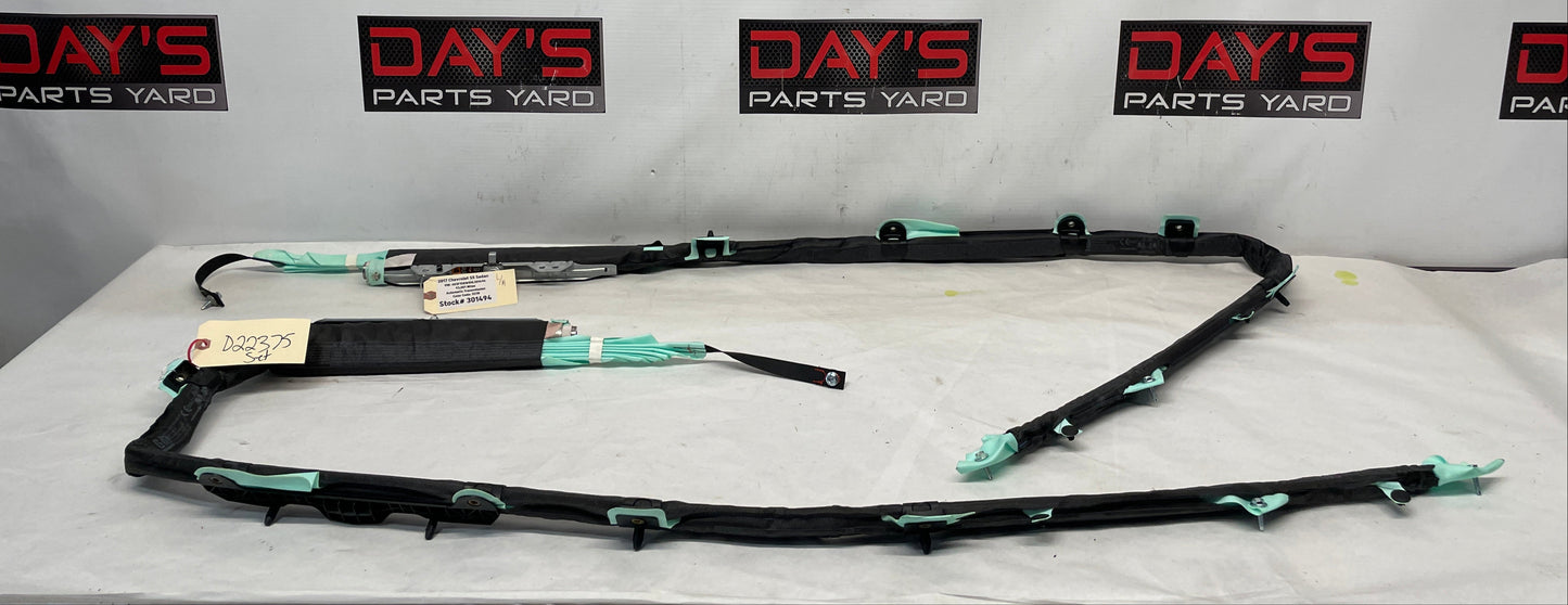 2017 Chevy SS Sedan RH & LH Curtain Airbag Air Bag Set OEM - Day's Parts Yard