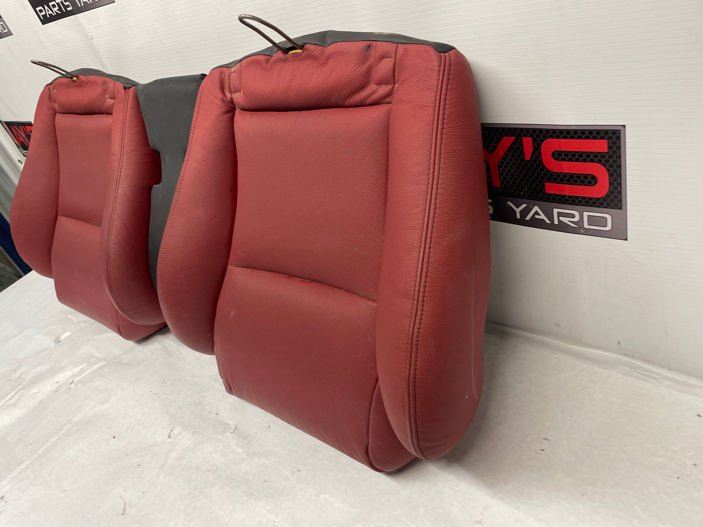2006 Pontiac GTO Rear Bottom Seat Red OEM - Day's Parts Yard