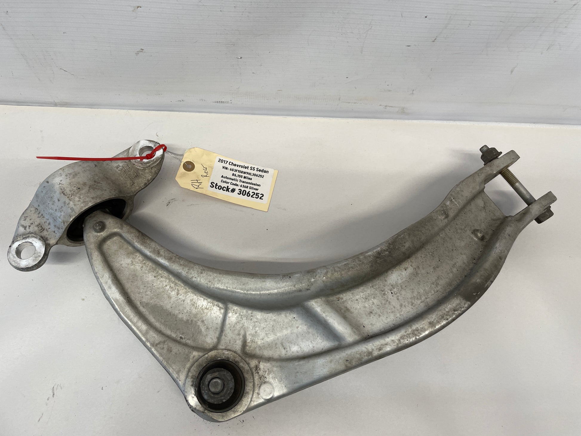 2017 Chevy SS Sedan RH Passenger Rear Upper Control Arm OEM - Day's Parts Yard