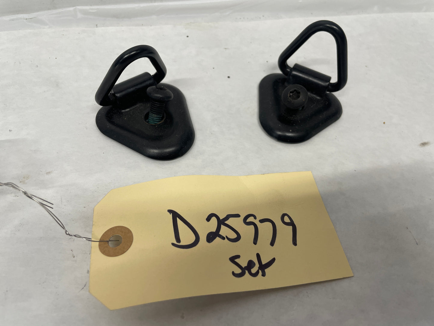 2002 Chevy Camaro Z28 Rear Hatch Area Cargo Tie Down Anchor Points OEM - Day's Parts Yard