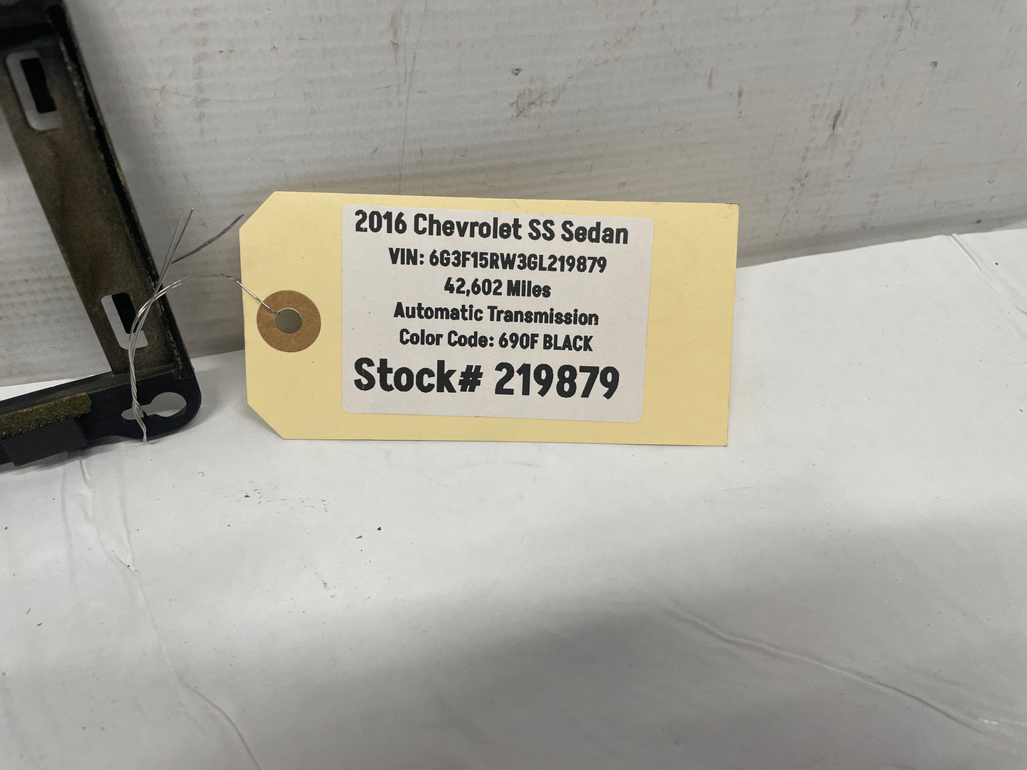 2016 Chevy SS Sedan Windshield Lane Departure Camera Module Bracket OEM - Day's Parts Yard
