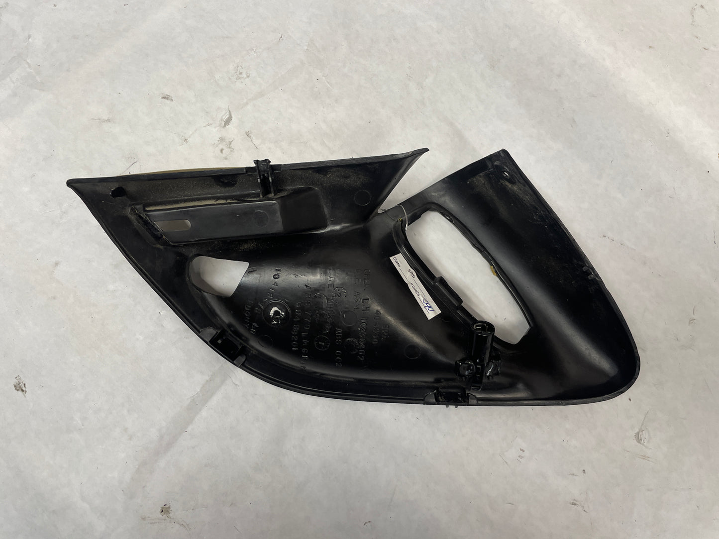 2002 Chevy Camaro Z28 LH Driver Interior Door Handle Bezel Trim Molding OEM Ebony - Day's Parts Yard