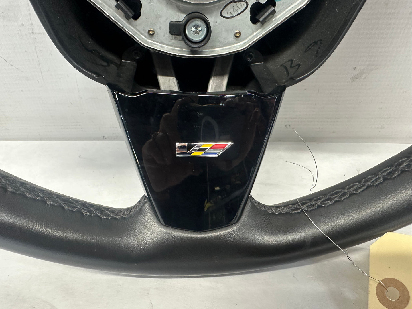 2011 Cadillac CTS-V Coupe Steering Wheel Black Leather OEM - Day's Parts Yard