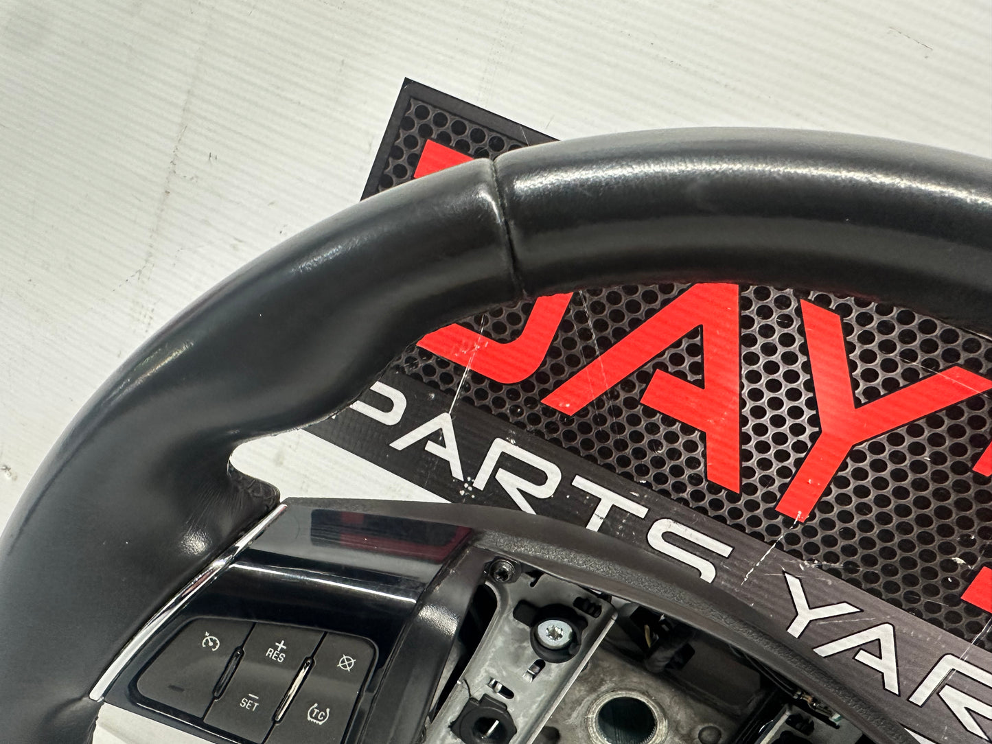 2011 Cadillac CTS-V Coupe Steering Wheel Black Leather OEM - Day's Parts Yard