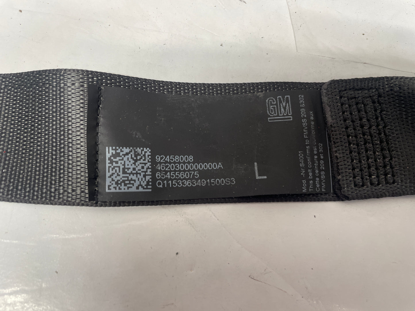 2016 Chevy SS Sedan Rear Seatbelt Seat Belt Retractors w/ Buckles Set OEM - Day's Parts Yard