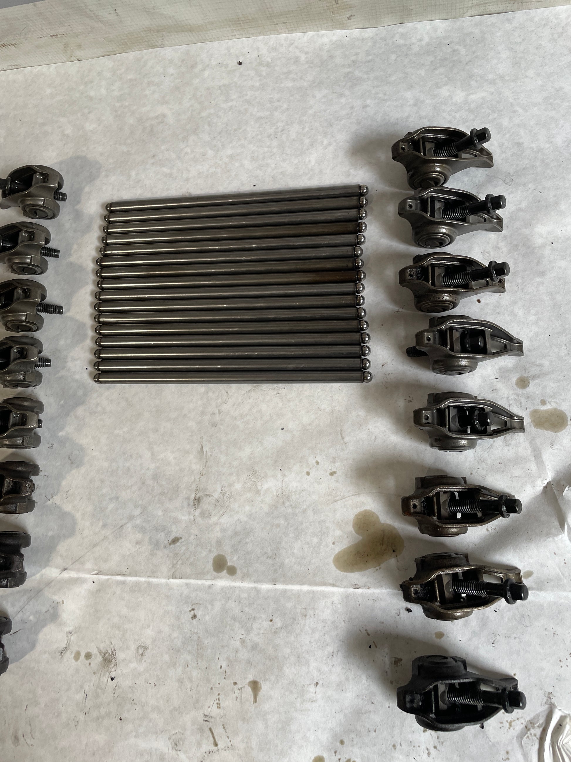 LT4 Factory Rocker Arms w/ Bolts and Push Rods OEM - Day's Parts Yard