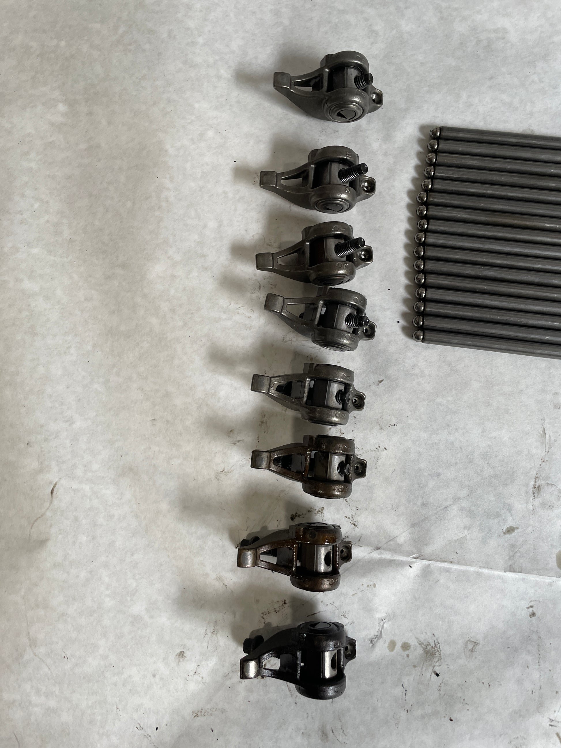 LT4 Factory Rocker Arms w/ Bolts and Push Rods OEM - Day's Parts Yard