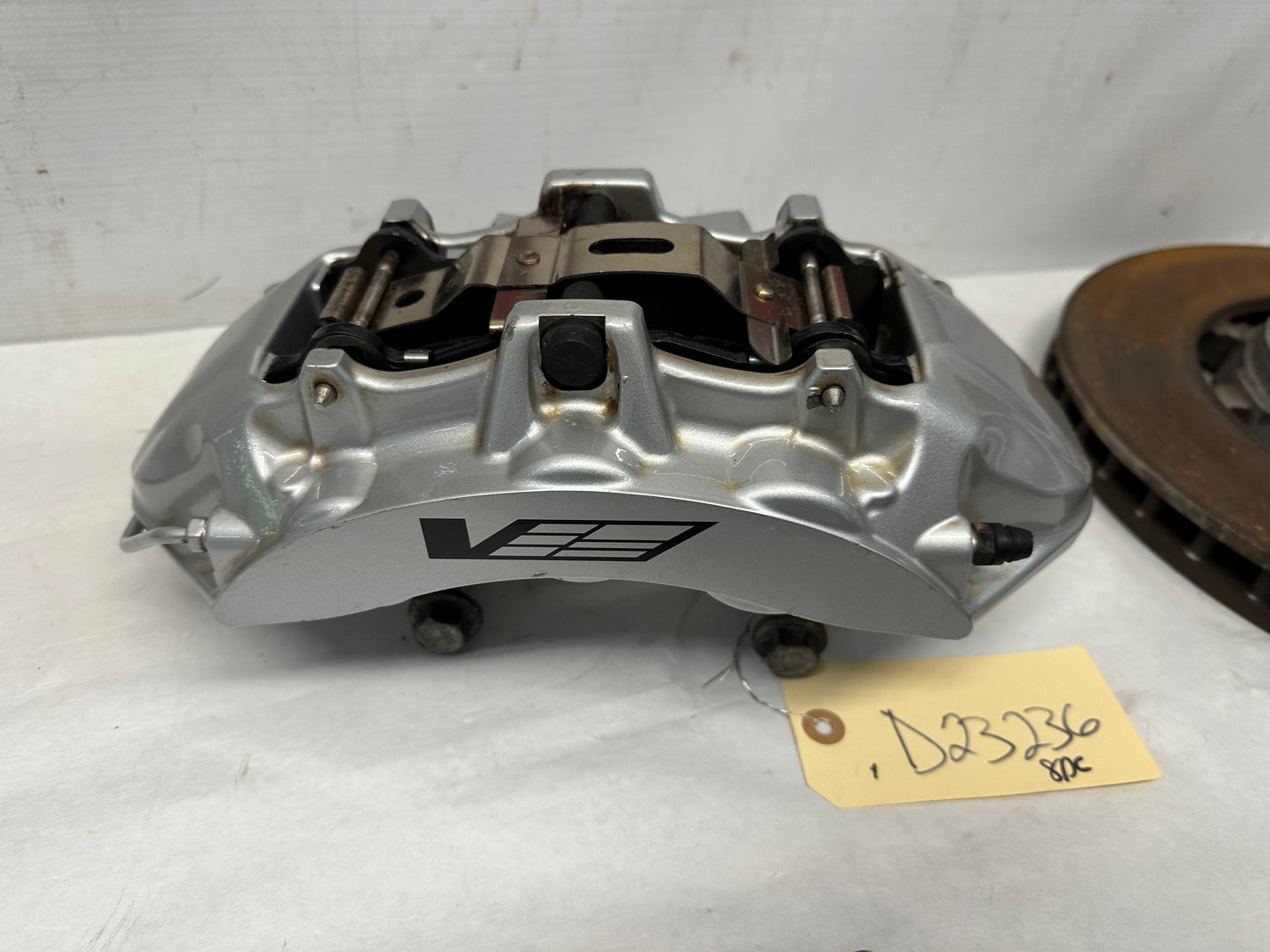 2011 Cadillac CTS-V Coupe Fronts and Rear Brembo Calipers w/ Rotors OEM - Day's Parts Yard