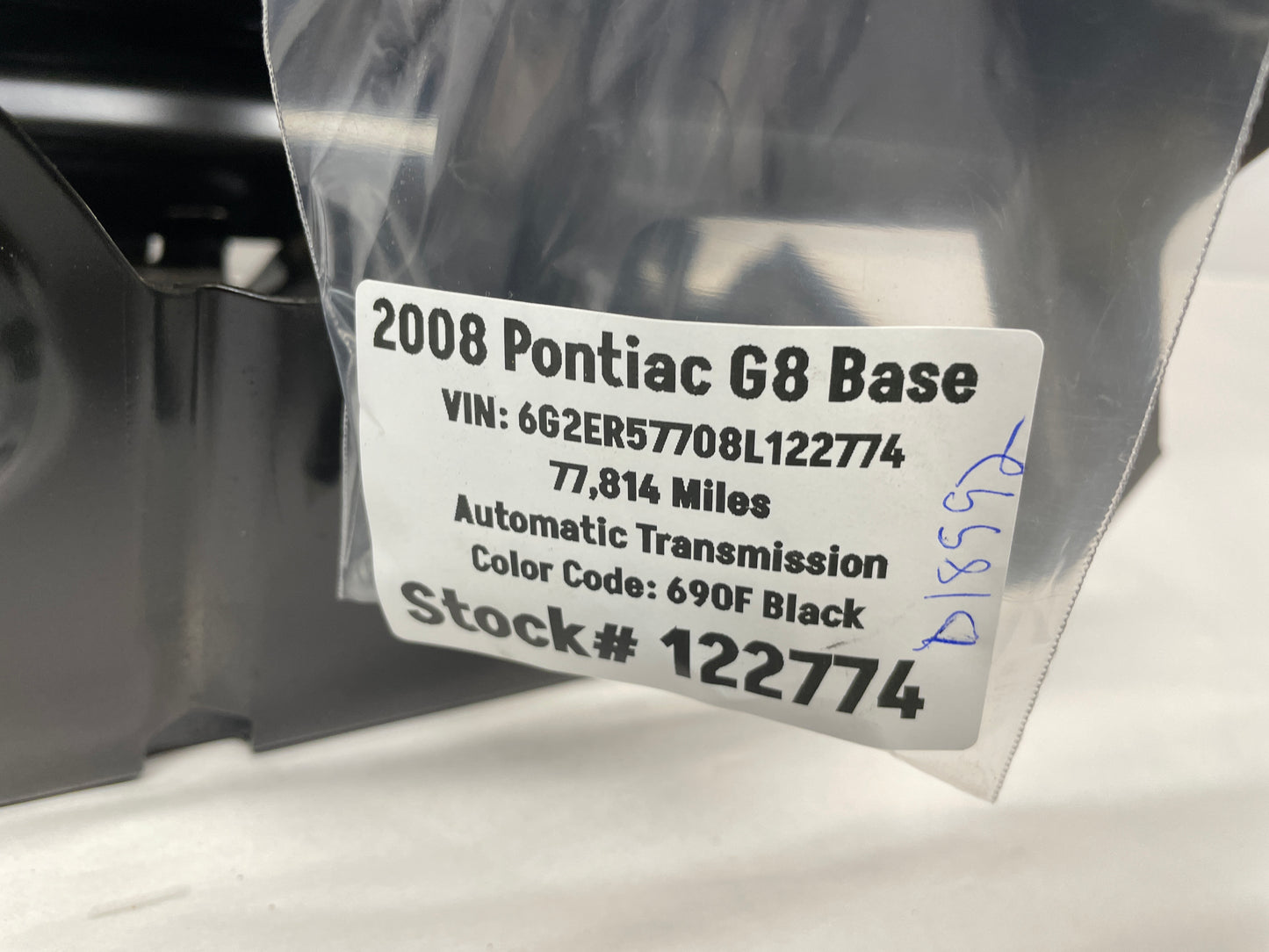 2008 Pontiac G8 Trunk Cargo Battery Tray Mount OEM - Day's Parts Yard