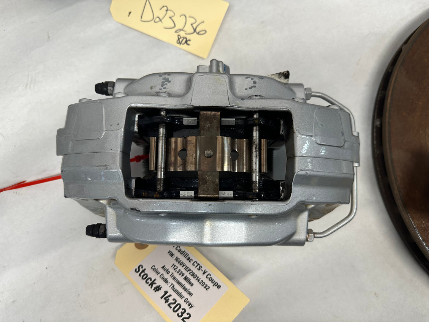 2011 Cadillac CTS-V Coupe Fronts and Rear Brembo Calipers w/ Rotors OEM - Day's Parts Yard