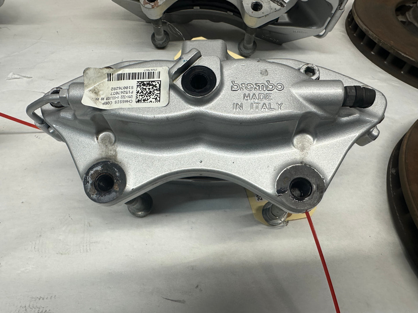 2011 Cadillac CTS-V Coupe Fronts and Rear Brembo Calipers w/ Rotors OEM - Day's Parts Yard