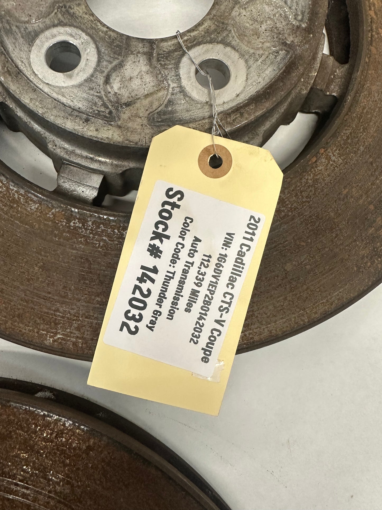 2011 Cadillac CTS-V Coupe Fronts and Rear Brembo Calipers w/ Rotors OEM - Day's Parts Yard