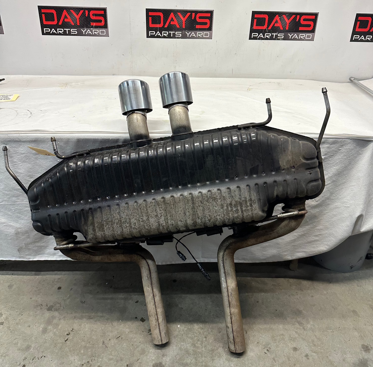 2011 Cadillac CTS-V Coupe Factory Muffler w/ Aftermarket Cut Outs - Day's Parts Yard