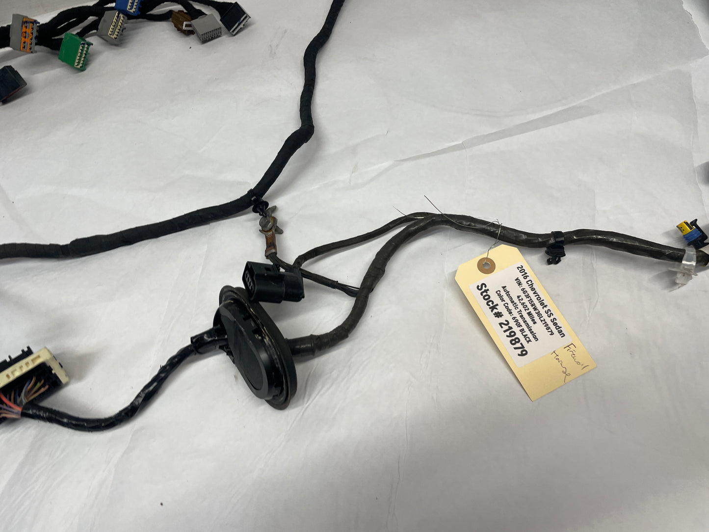 2016 Chevy SS Sedan Fire Wall Front Chassis Engine Bay Wire Wiring Harness OEM - Day's Parts Yard