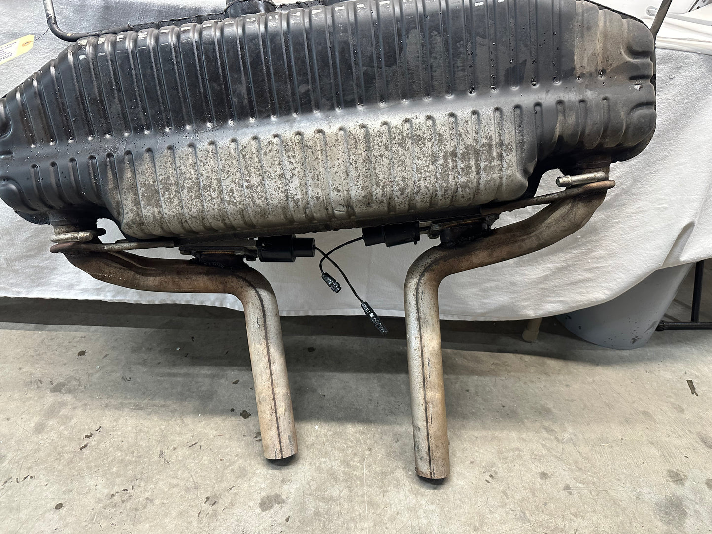 2011 Cadillac CTS-V Coupe Factory Muffler w/ Aftermarket Cut Outs - Day's Parts Yard