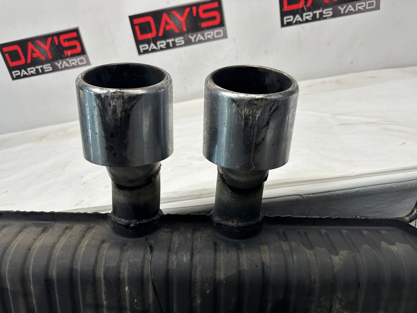 2011 Cadillac CTS-V Coupe Factory Muffler w/ Aftermarket Cut Outs - Day's Parts Yard