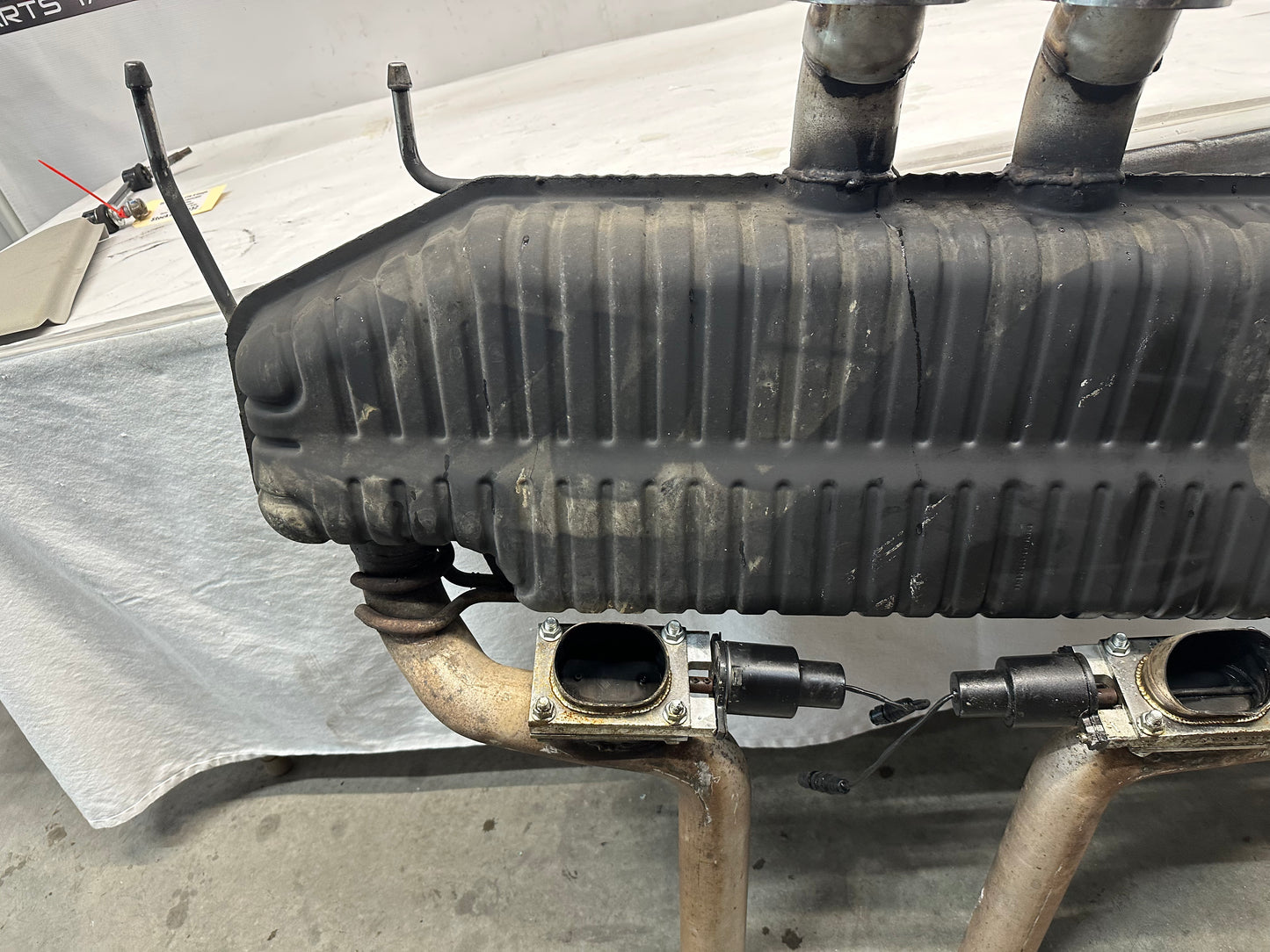2011 Cadillac CTS-V Coupe Factory Muffler w/ Aftermarket Cut Outs - Day's Parts Yard