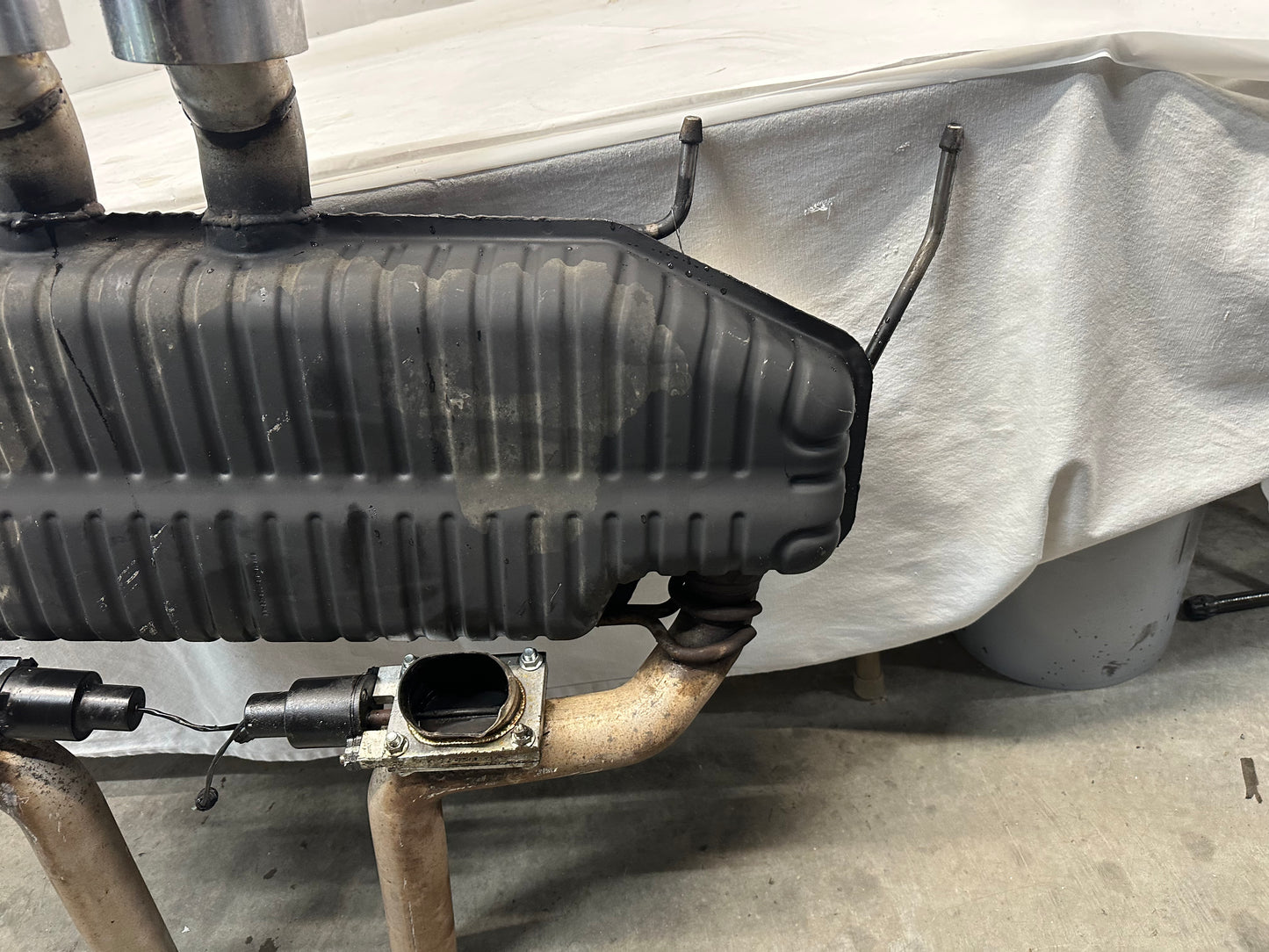 2011 Cadillac CTS-V Coupe Factory Muffler w/ Aftermarket Cut Outs - Day's Parts Yard