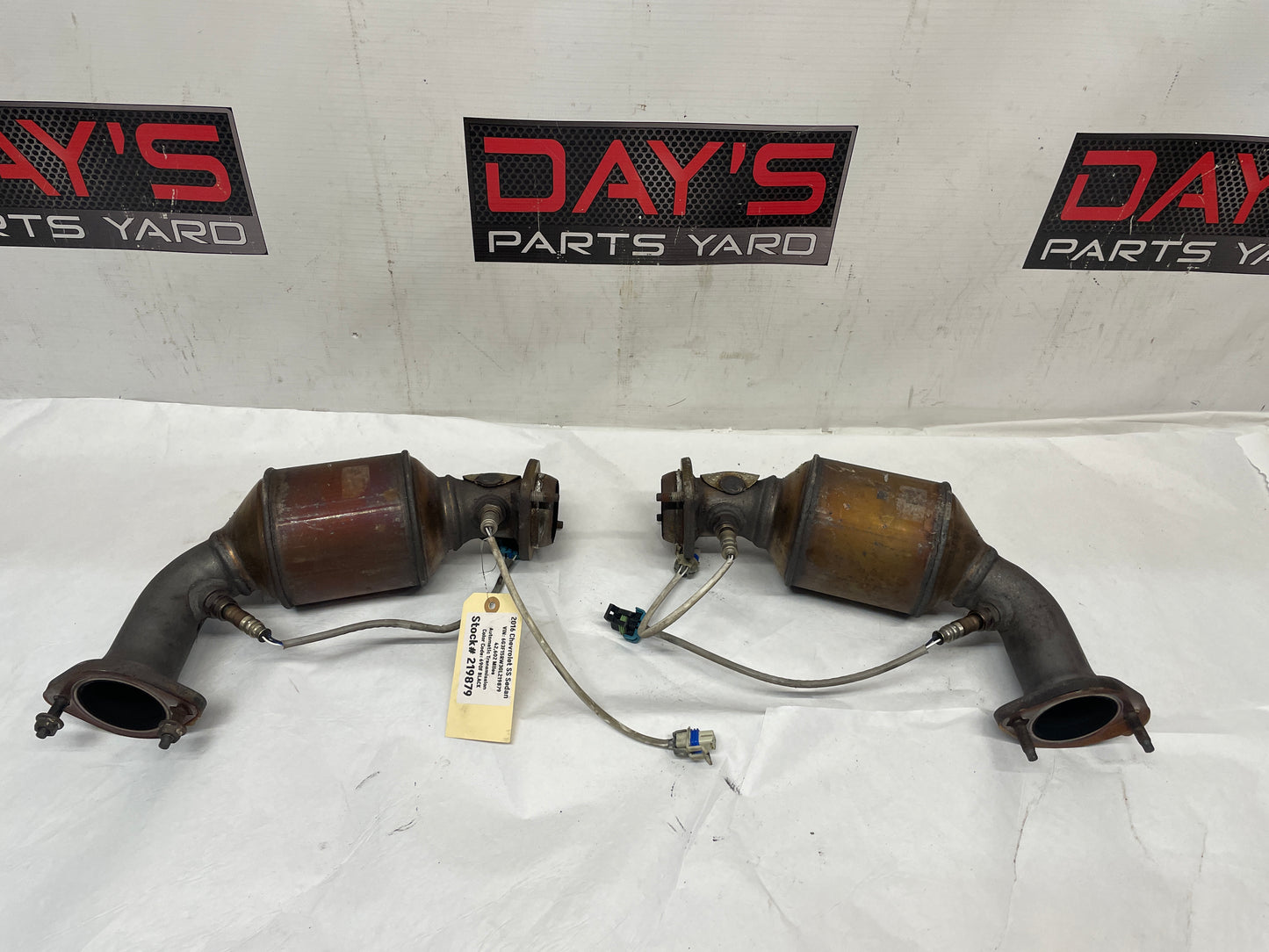 2016 Chevy SS Sedan Exhaust Catalytic Converters OEM - Day's Parts Yard