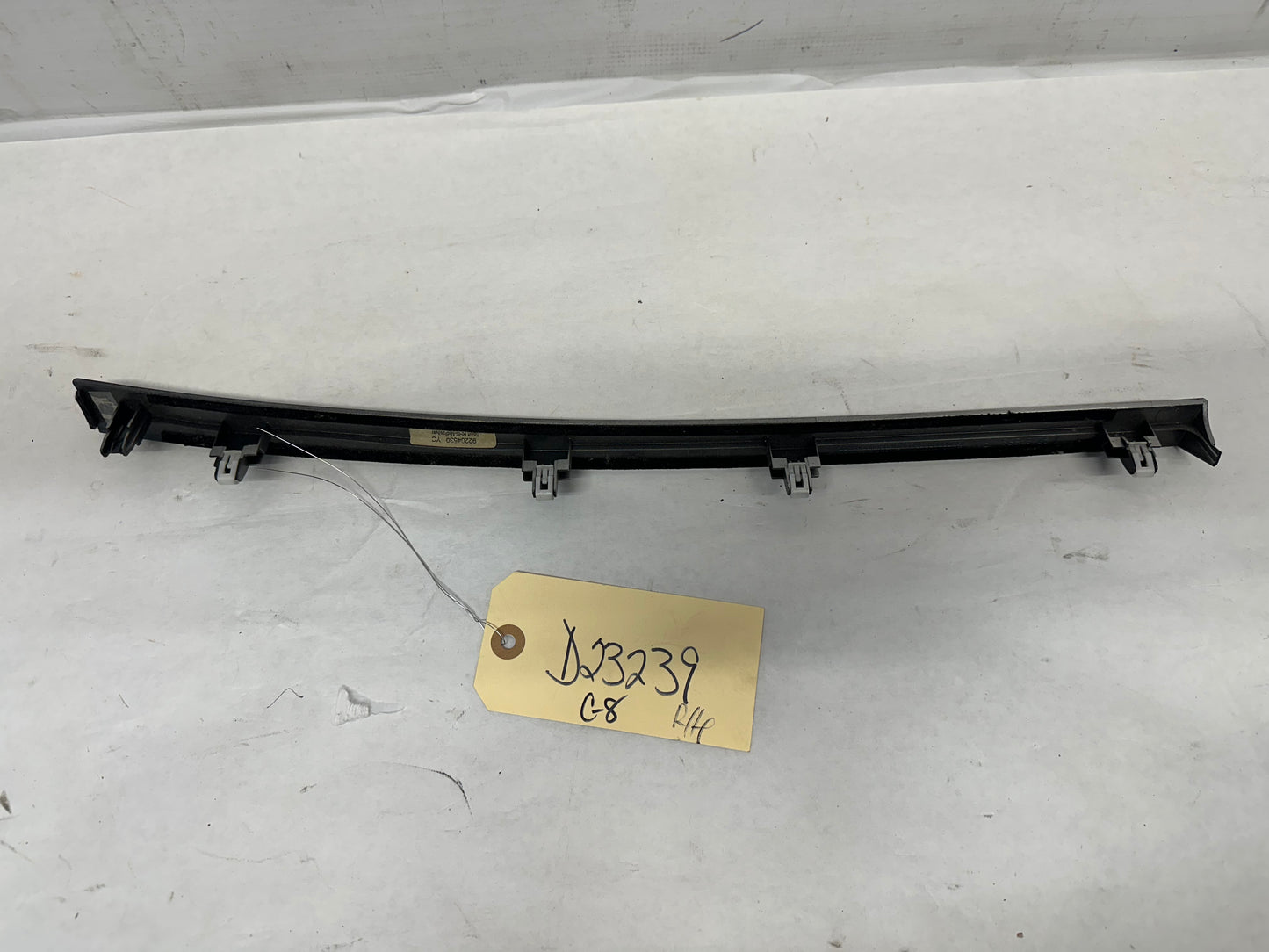 2009 Pontiac G8 GT RH Passenger Silver Dash Trim OEM - Day's Parts Yard