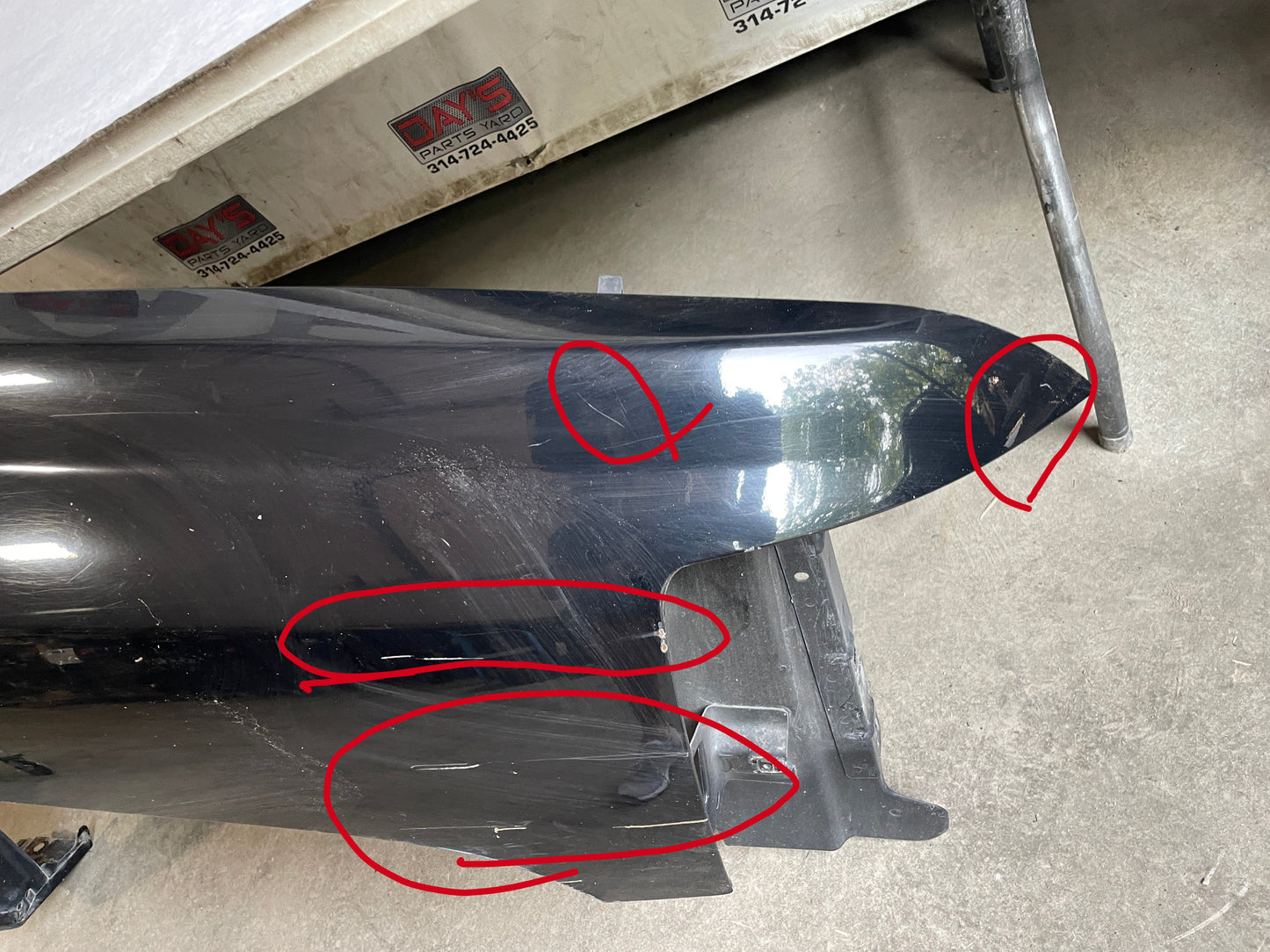 2011 Chevy Silverado 1500 2WD RH Passenger Fender OEM - Day's Parts Yard