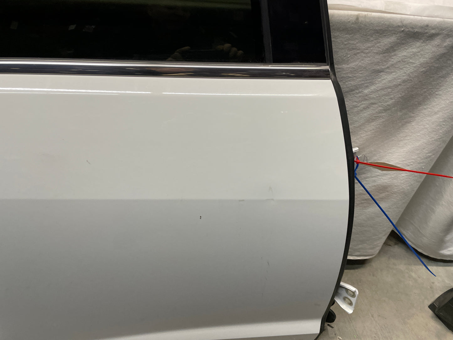 2017 Chevy SS Sedan RH Passenger Rear Exterior Door White OEM - Day's Parts Yard
