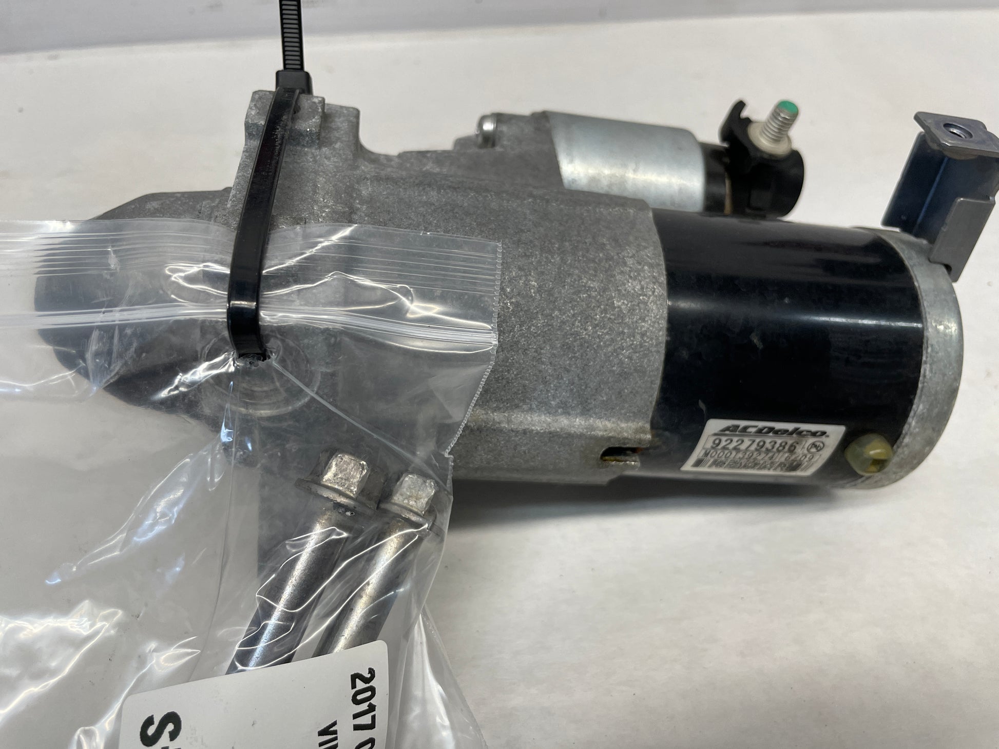 2017 Chevy SS Sedan Starter w/ Hardware Bolts OEM - Day's Parts Yard