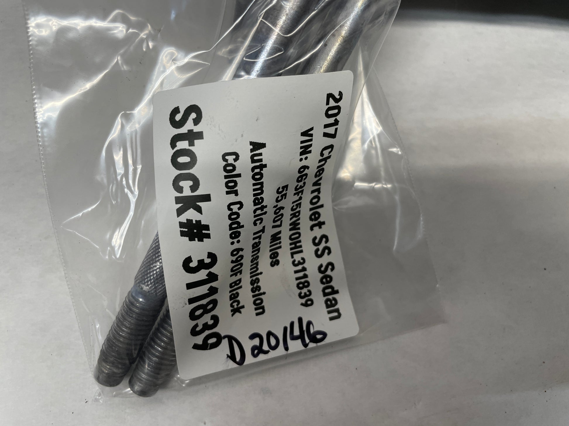 2017 Chevy SS Sedan Starter w/ Hardware Bolts OEM - Day's Parts Yard