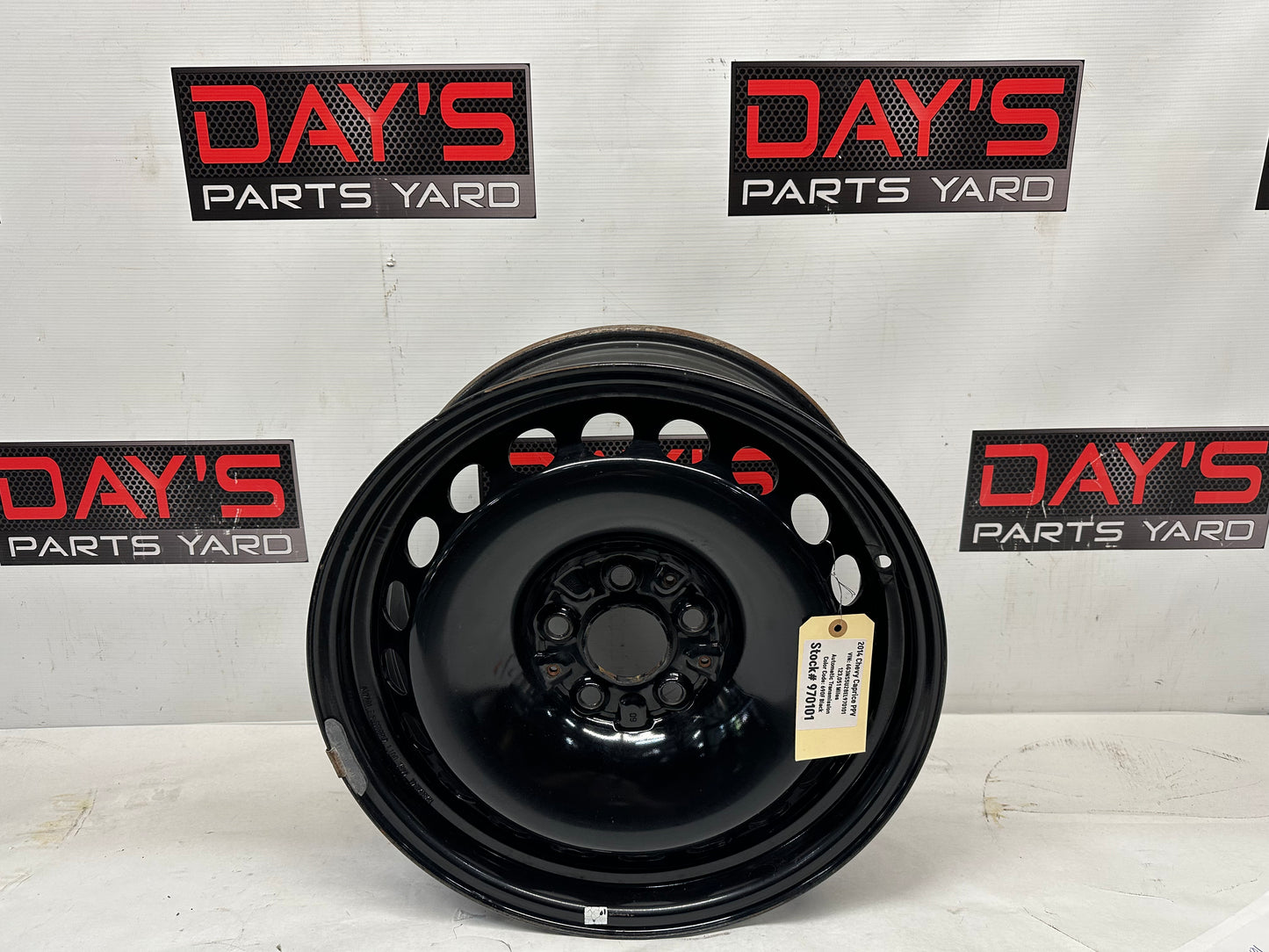 2014 Chevy Caprice PPV Wheel Steel 18X8 OEM - Day's Parts Yard