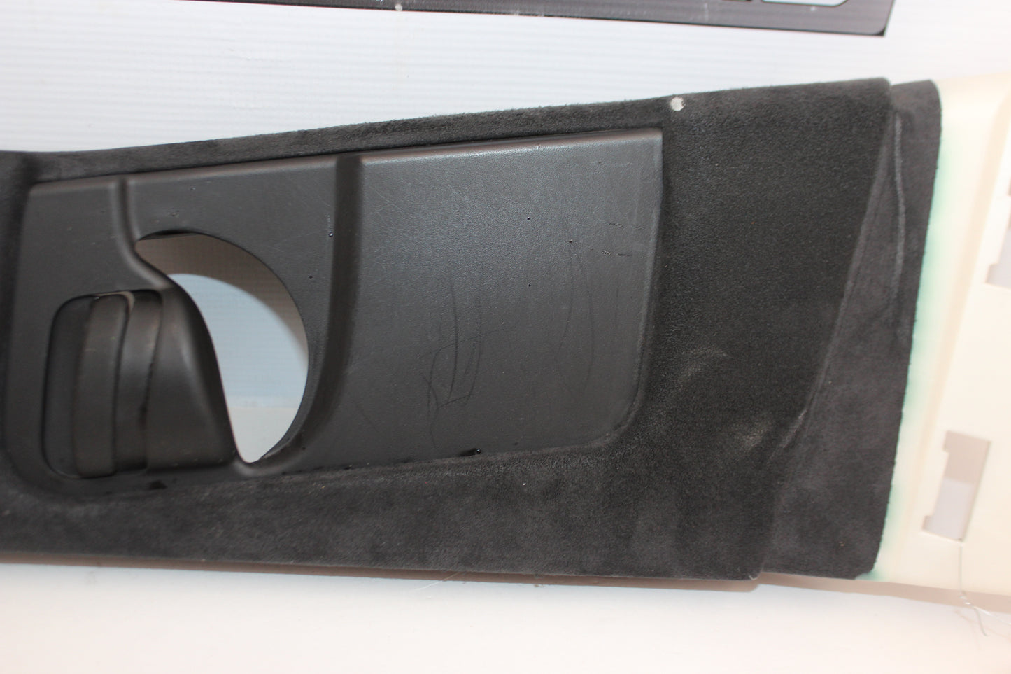 2016 Cadillac CTS-V LH Driver Interior B Pillar Upper Trim Black OEM - Day's Parts Yard