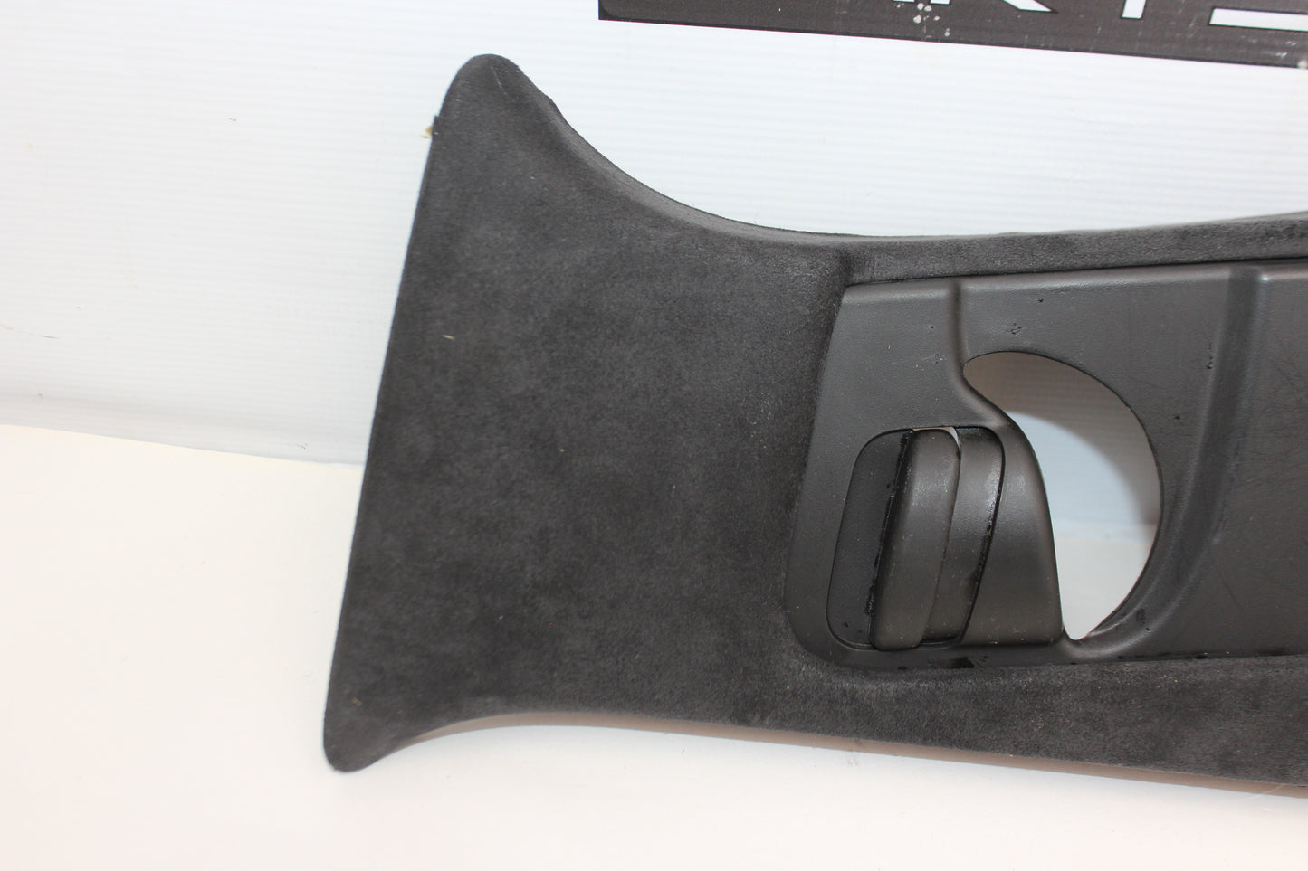 2016 Cadillac CTS-V LH Driver Interior B Pillar Upper Trim Black OEM - Day's Parts Yard