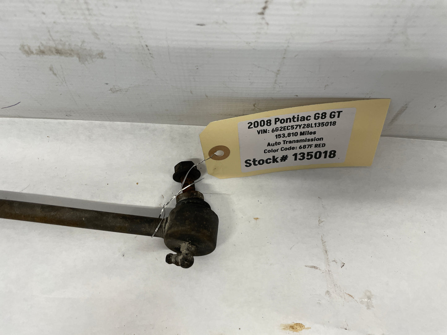 2008 Pontiac G8 GT RH Passenger Front Suspension Stabilizer Sway Bar Link Ends OEM - Day's Parts Yard