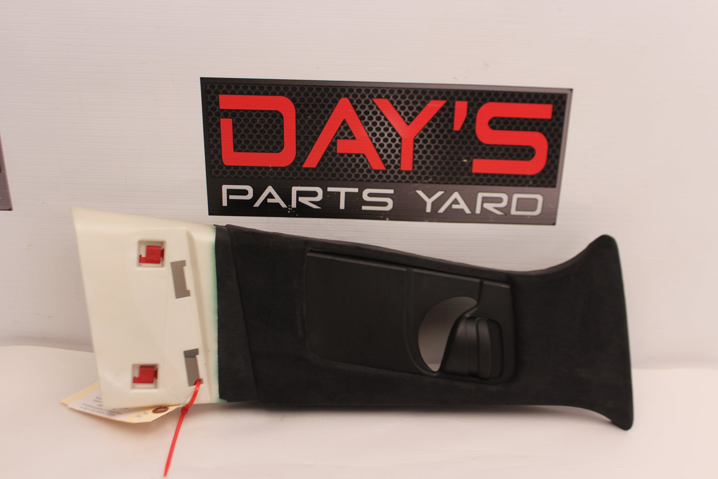 2016 Cadillac CTS-V RH Interior B Upper Pillar Trim Black Suede OEM - Day's Parts Yard