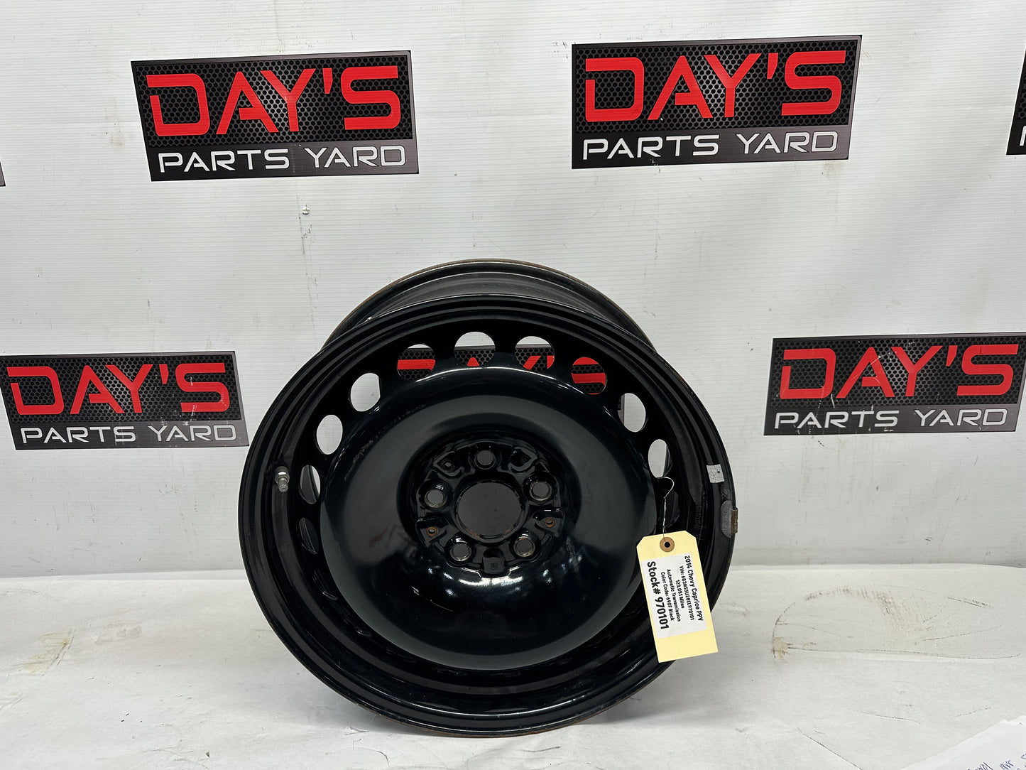 2014 Chevy Caprice PPV Wheel Steel 18X8 OEM - Day's Parts Yard