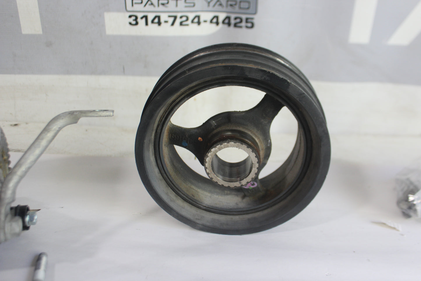 2015 Chevy SS Sedan Engine Front Belt Drive Accessories w/ Hardware OEM - Day's Parts Yard