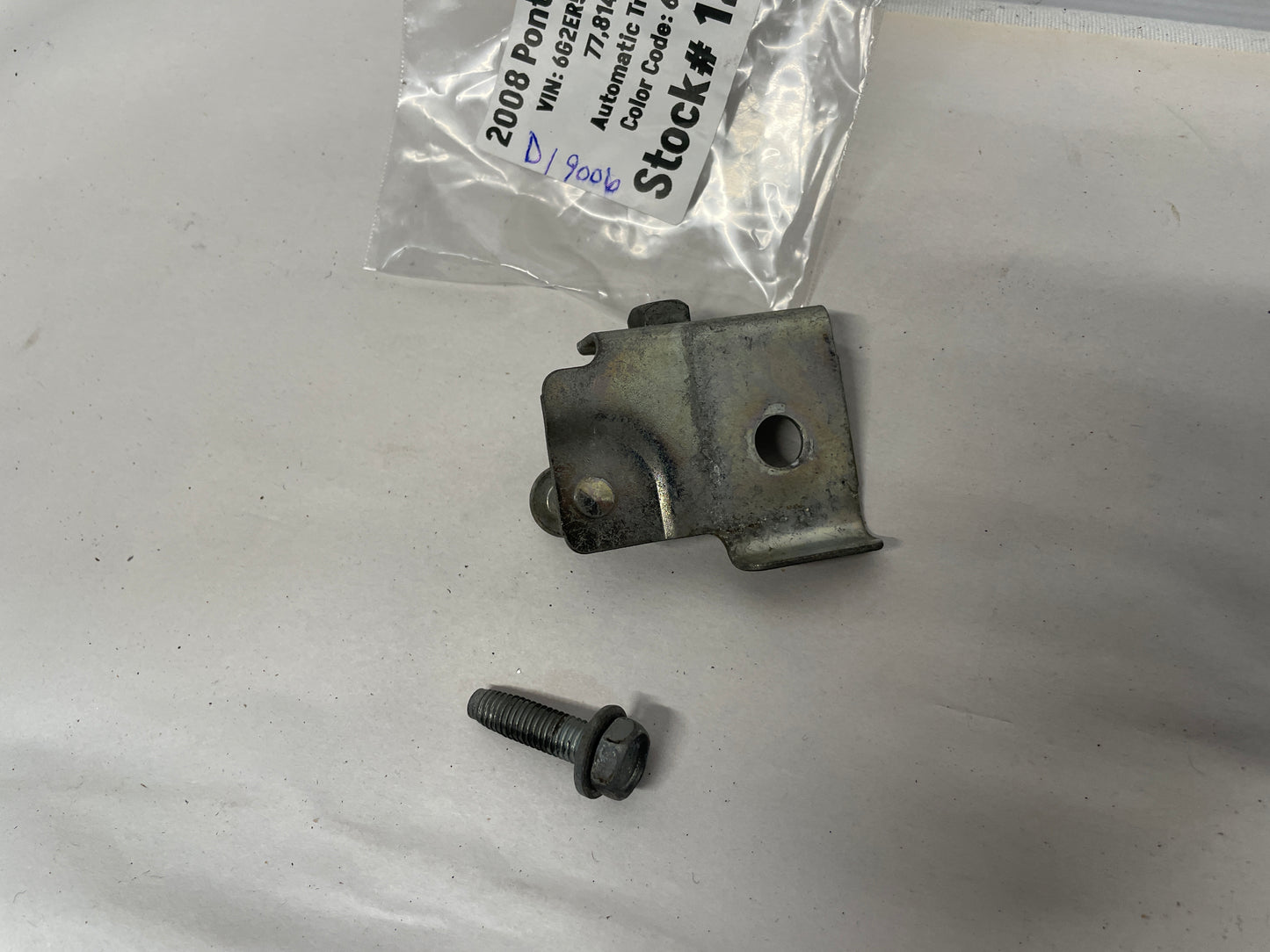 2008 Pontiac G8 Negative Ground Grounding Bracket OEM - Day's Parts Yard